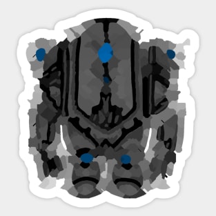 Guild Wars 2 Golem Watercolor Sticker